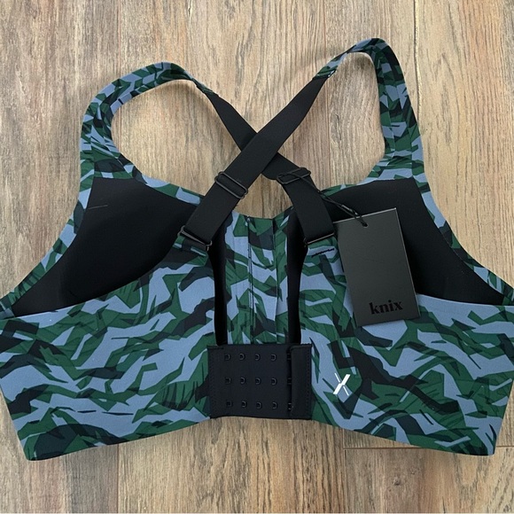 Knix Catalyst Front Zip Sports Bra 36DD 38DD 36E - Picture 7 of 11